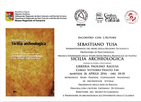 Sicilia archeologica presentazione a Camarina