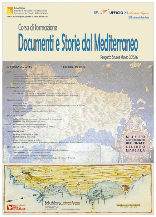 locandina DOCUMENTI E STORIE DAL MEDITERRANEO